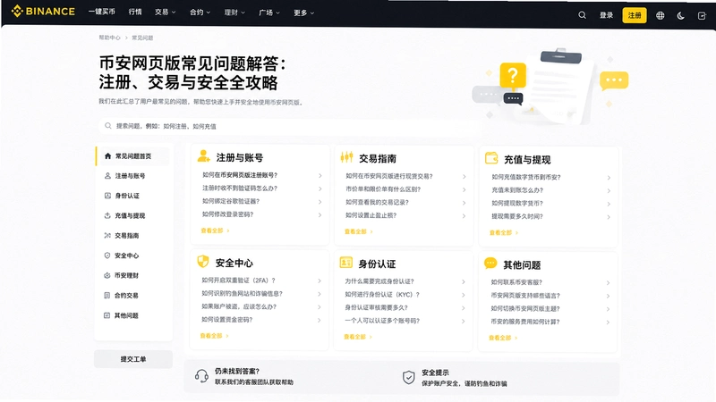 binance.com��ҳ��,�Ұ���ҳ�泣��������ע�ᡢ�����밲ȫȫ����