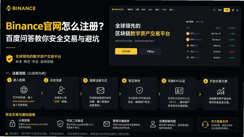binance.com����,Binance������ôע�᣿�ٶ��ʴ���㰲ȫ������ܿ�