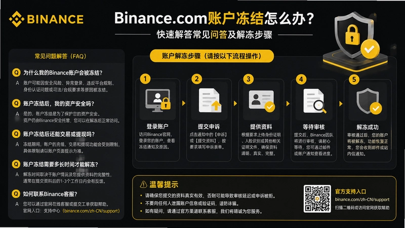 binance.com�ⶳ,Binance.com�˻�������ô�죿���ٽ�𳣼��ʴ𼰽ⶳ����