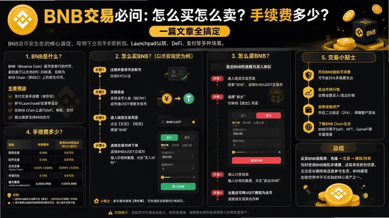 BNB����,BNB���ױ��ʣ���ô����ô���������Ѷ��٣�һƪ����ȫ�㶨