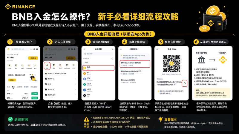 BNB入金,BNB入金怎么操作?新手必看详细流程攻略