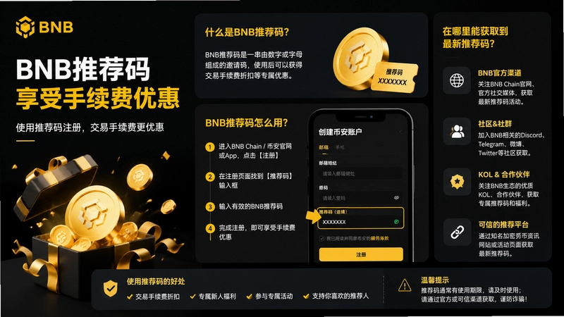 BNB推荐码,BNB推荐码怎么用 在哪里能获取到最新推荐码