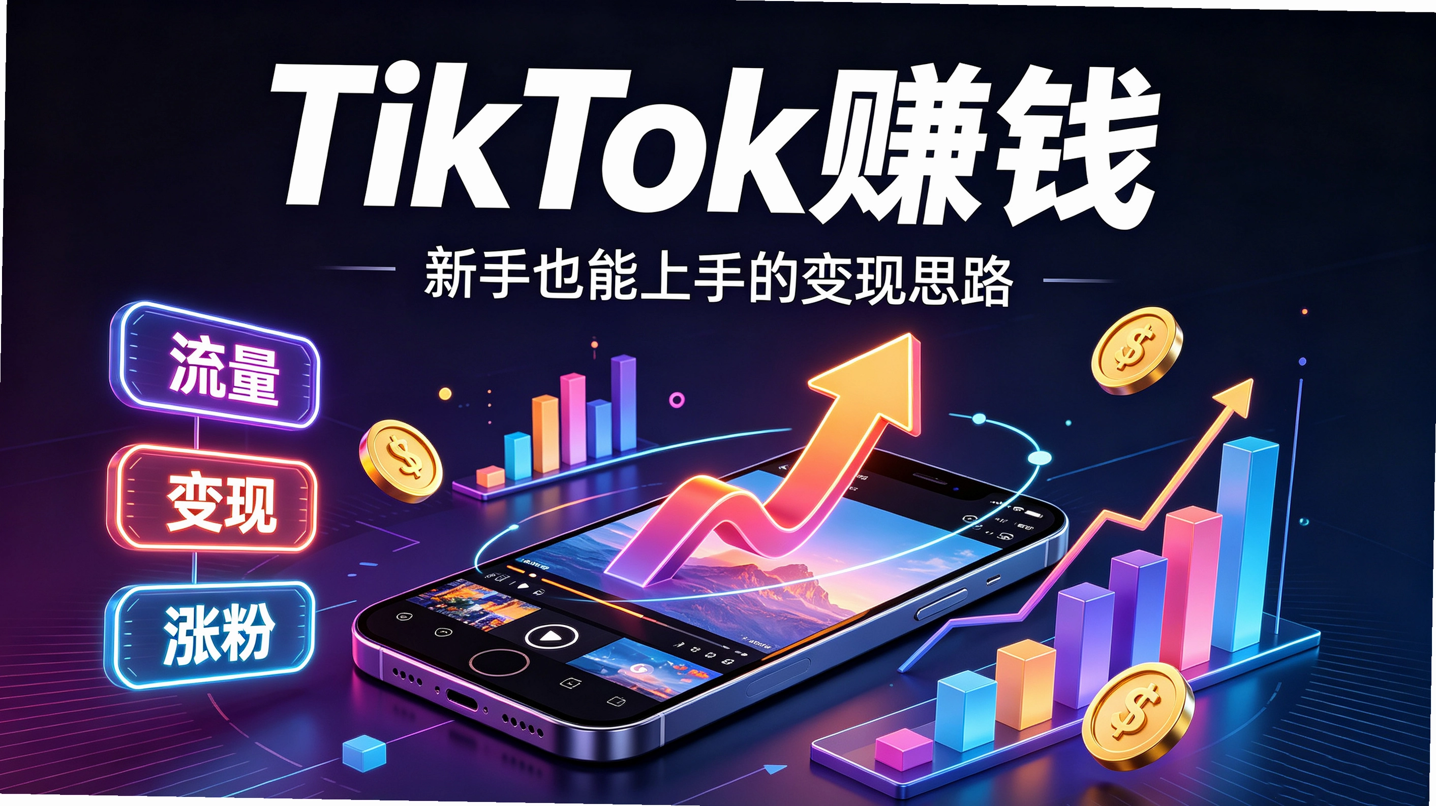 TikTok��ʲô��TikTok��ô׬Ǯ��ȫ���������Ž̳�