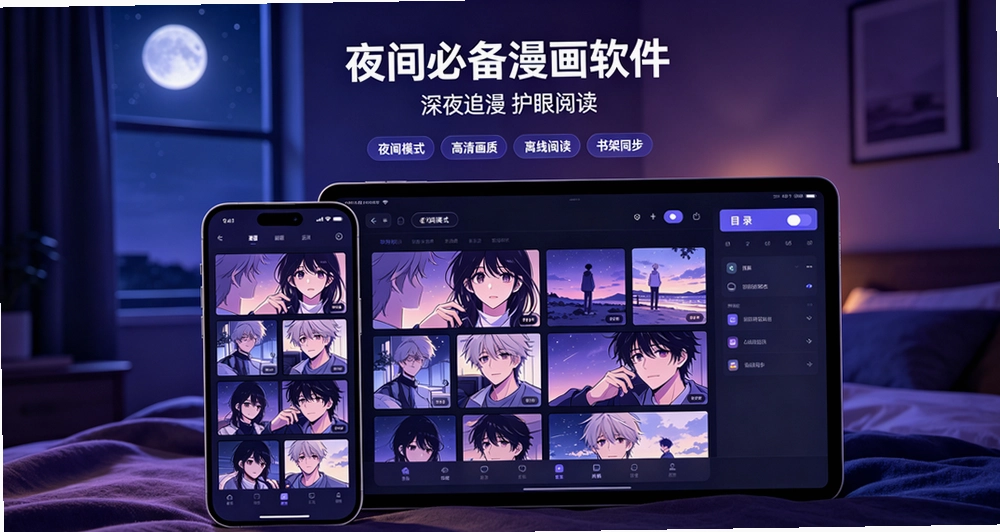 夜间必备漫画软件