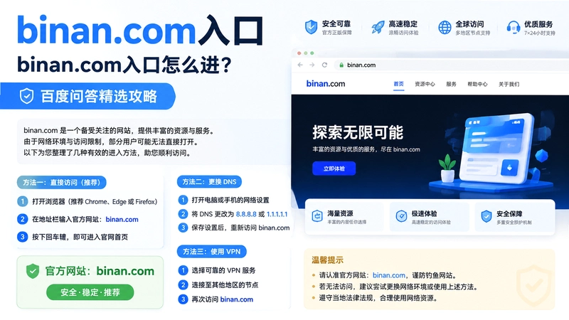 binan.com入口,binan.com入口怎么进?百度问答精选攻略