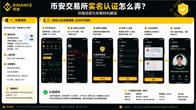 币安交易所实名认证,币安交易所实名认证怎么弄?详细流程与所需材料解答
