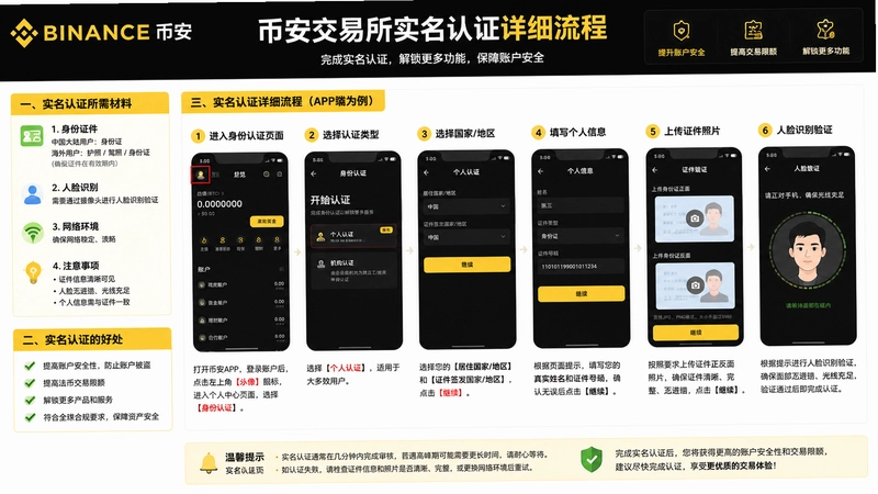 币安交易所实名认证,币安交易所实名认证怎么弄?详细流程与所需材料解答