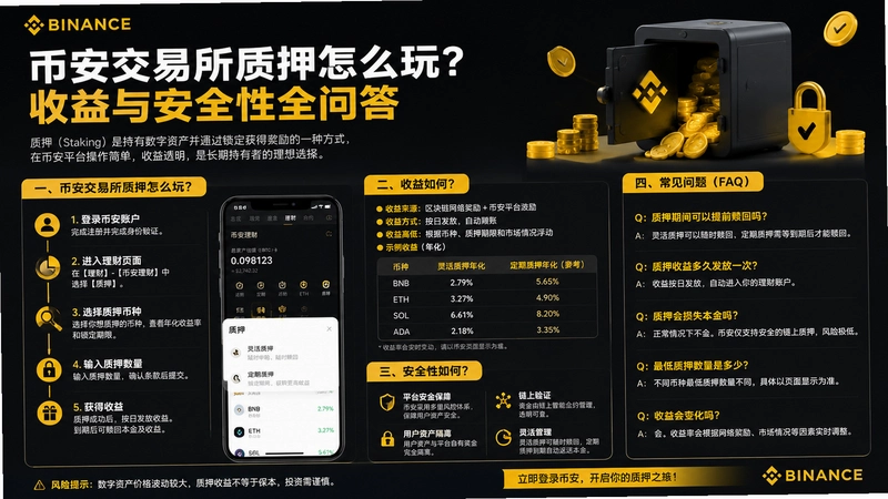 币安交易所质押,币安交易所质押怎么玩?收益与安全性全问答