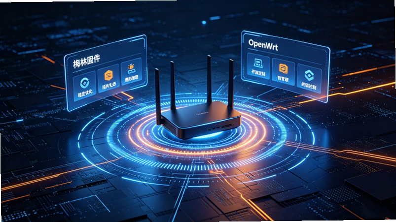 ÷�ֹ̼���OpenWrt�ĸ��ã���˶·�����û��Ĺ̼�ѡ��ָ