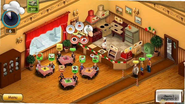 ��������(Mad Restaurant People)��Ϸ��Ӫ���棬��ʦ�������������棬�˿��ڲ����ڵȺ�