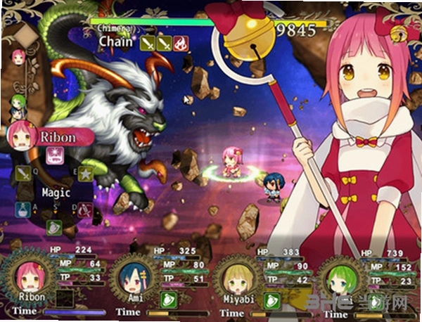 魔女迷宫(Magical girl's labyrinth)的游戏画面与迷宫场景,用于文章配图