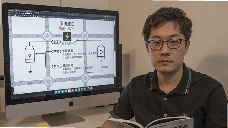 币庵IEO到底是什么?新手如何参与及收益风险详解,文字可概括整篇文章全部内容,用于搜索配图