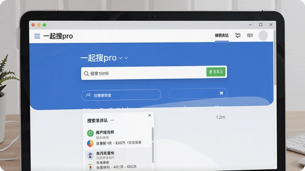 一起搜pro搜索界面展示