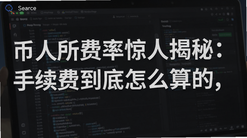 关键词必须包含 币安所费率惊人揭秘:手续费到底怎么算的,文字可概括整篇文章全部内容,用于搜索配图