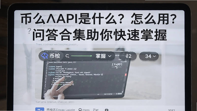 关键词必须包含 币安API是什么?怎么用?问答合集助你快速掌握,文字可概括整篇文章全部内容,用于搜索配图