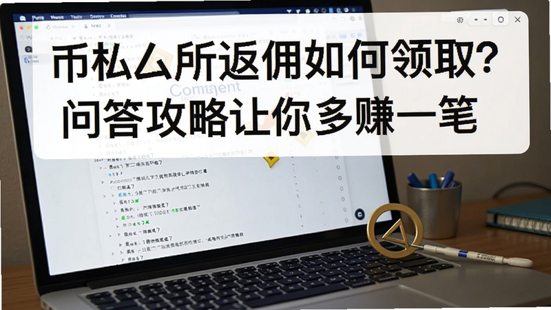 关键词必须包含 币安所返佣如何领取?问答攻略让你多赚一笔,文字可概括整篇文章全部内容,用于搜索配图