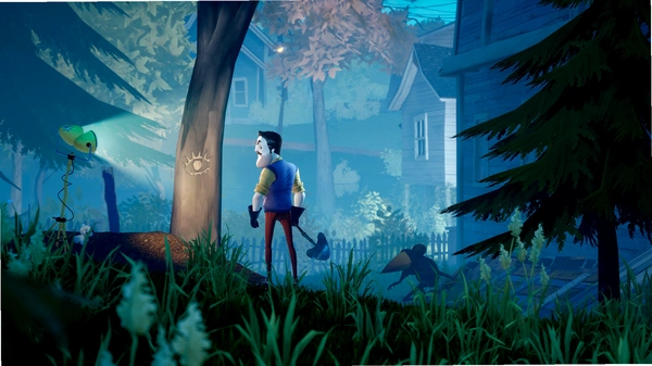 ����ھ�(Hello Neighbor)���仭�����öԱ�