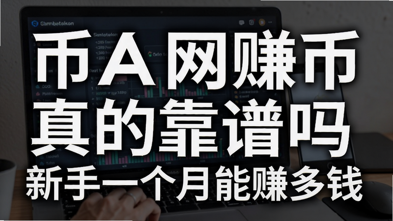 关键词必须包含 币安网赚币真的靠谱吗新手一个月能赚多少钱,文字可概括整篇文章全部内容,用于搜索配图