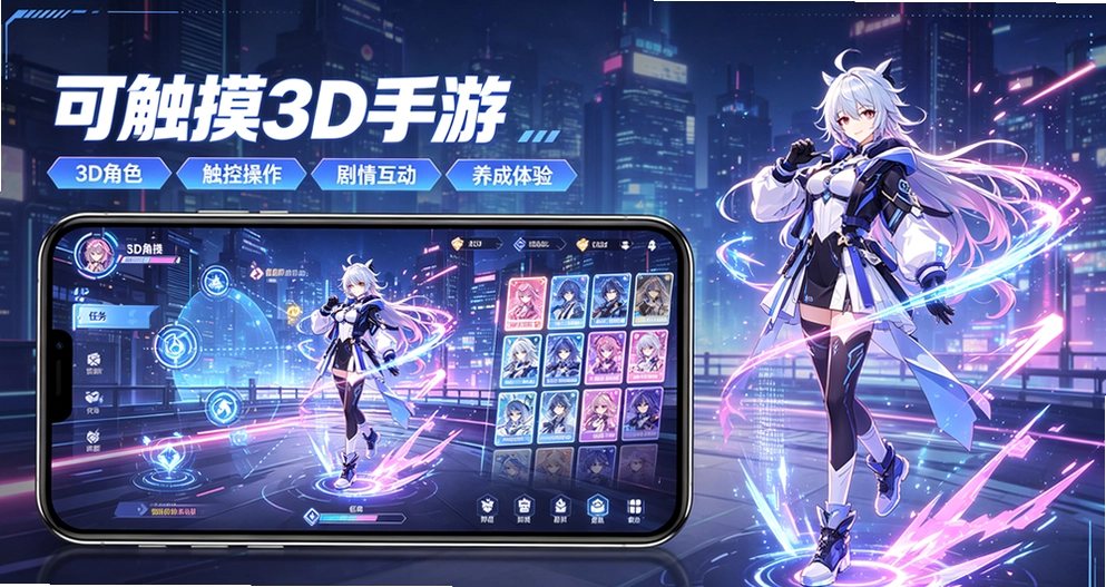 可触摸3d手游