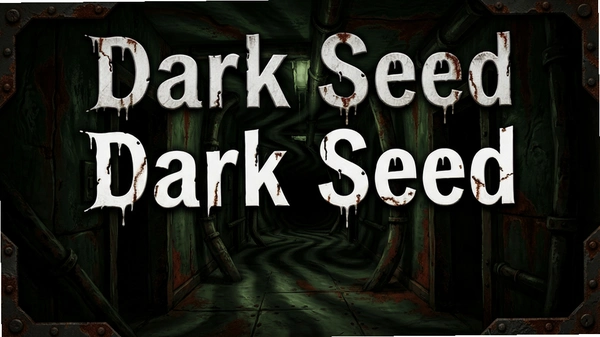 һ�źڰ�������Ϸ���˵����棬������Ť�������ȣ�����Ϊ��ɫ��Dark Seed��������ɫ������+��죬ϸ������������������ϸ���޶���Ԫ��