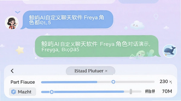 ����AI�Զ�����������Freya��ɫ�Ի���ʾ,�ϰ벿����������,�°벿�ǲ����������,����������,���ݲ���Բ�����,����ǳ��ɫ����,���������޶�������