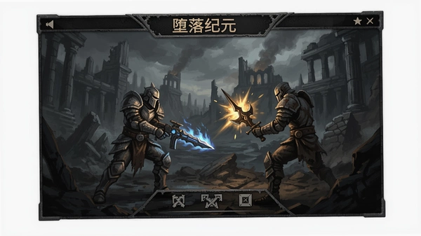 堕落纪元战斗界面预览