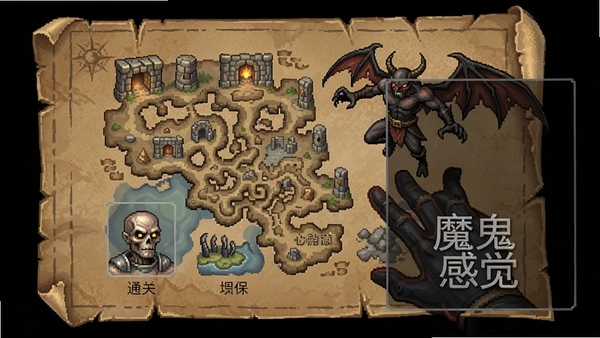 魔鬼的感觉 通关 地图碎片位置 预览图