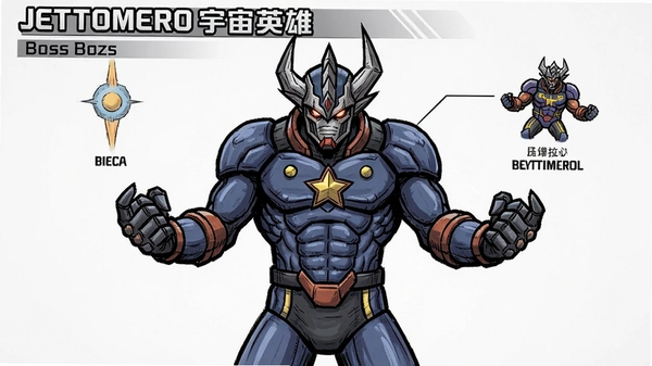 Jettomero����Ӣ������Boss��ʾ��ͼ