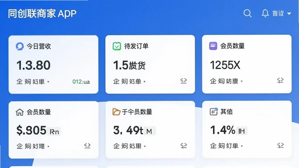 ͬ�����̼�app��̨�������������ͼ����ʾ����Ӫ�ա���������������Ա�����ȹؼ����ݿ�Ƭ��������������������ɫ