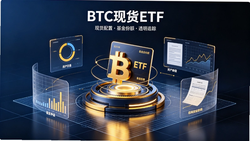 BTC�ֻ�ETF���������룺�����ʽ�2026���°������Ӱ��BTC����