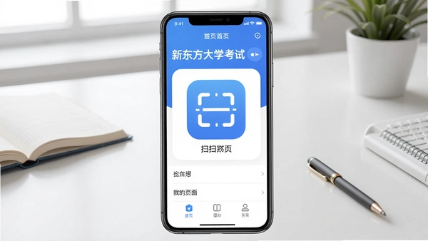 �¶�����ѧ����app�����ͼ����ʾ��ҳɨһɨͼ����ҵ�ҳ����ڣ�����Ϊ�ɾ���ѧϰ���棬ɫ��������Ϊ��