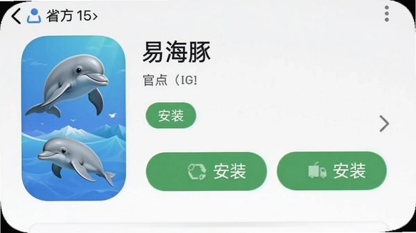 �׺���app�ٷ��������ؽ��棬�ֻ�Ӧ���̵������׺�����ʾ�ٷ��汾����װ��ť�����ɼ�