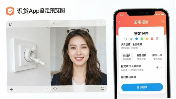 ʶ��APP��������Ԥ��ͼ��չʾ�ϴ���Ƭ�ͼ���������棬�������������������
