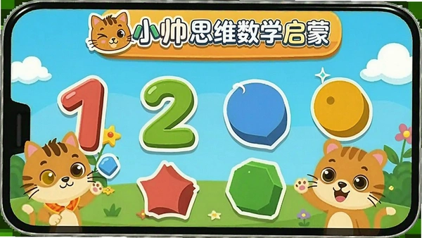 èС˧˼ά��ѧ���ɵĶ�ͯѧϰ���棬���֡���״�뿨ͨ�����ɫ������ɫ������