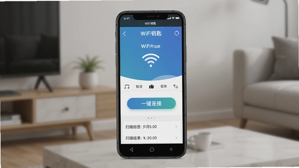 WiFiԿ��һ���������ӽ���Ԥ������ʾһ�����Ӱ�ť��ɨ�����б�
