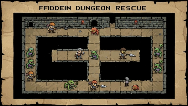 Fidel Dungeon Rescue����Ѳ��·��ʾ��ͼ