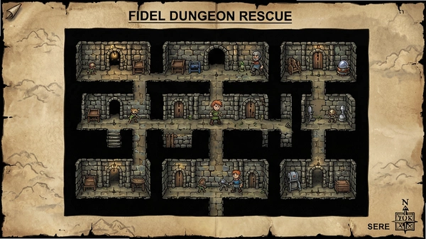 Fidel Dungeon Rescue�������ͼȫ��