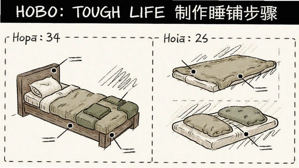 Hobo:Tough Life����˯�̲���ͼ