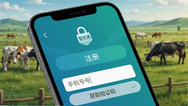 ����ͨAppע�������д���ֻ���Ļ��ʾ��ע�ᡱ��ť���ֻ��������͡���ȡ��֤�롱ѡ�����Ϊ��ԭ������񣬽������ִ���ǿ�����ݰ�ȫ��ͼ�꣬����ɫ��Ϊ����ɫϵ��