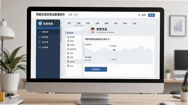 物管派高效物业管理软件 缴费页面预览图
