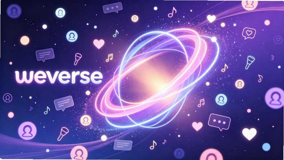 weverse�Ǹ�ʲô�ģ��Ͱ��������Ӵ���������Ļ�����ͷ