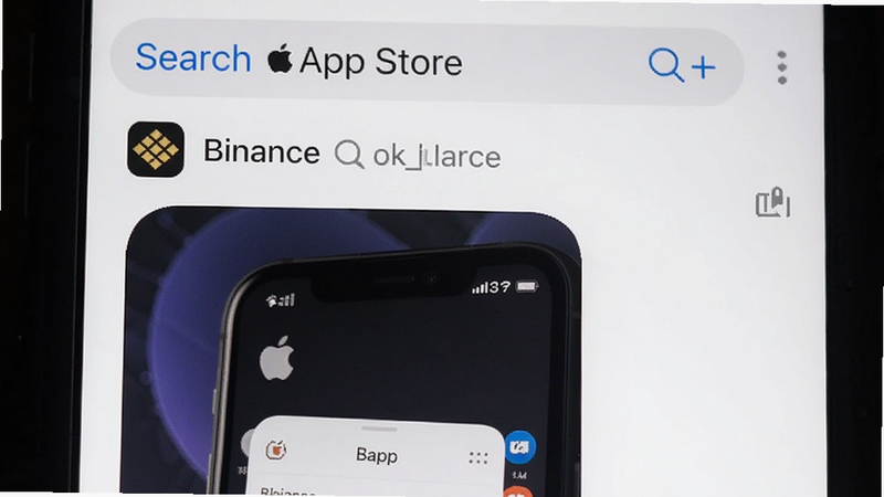 ƻ��App Store��Binance������ͼԤ��ͼ