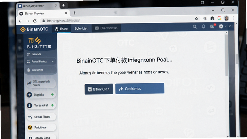币安OTC下单付款流程截图预览图