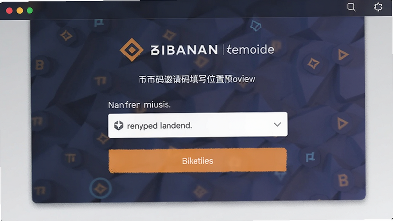 币安邀请码填写位置预览图