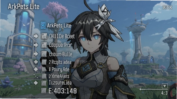 ArkPets Lite ���շ��� Ȩ���б���ͼ