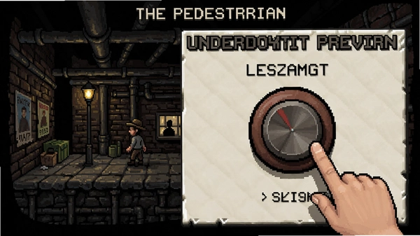 ������The Pedestrian���¹ؿ���ť����Ԥ��ͼ