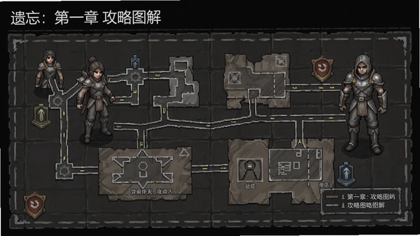 遗忘:第一章 攻略图解