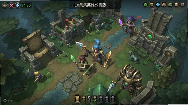 HEX����Ӣ�۹���� ��Ϸ������ͼ