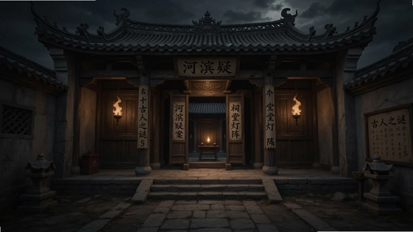 古人之谜5河滨疑案祠堂灯阵预览图