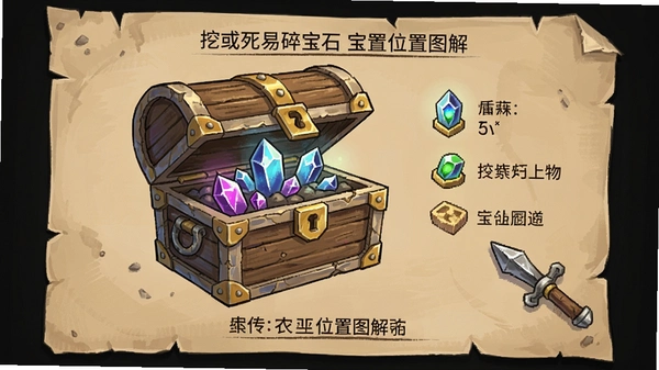 �ڻ������鱦ʯ����λ��ͼ��